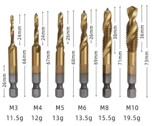 ForageFacile™ – طقم احترافي من 6 أدوات لمختلف الاستخدامات