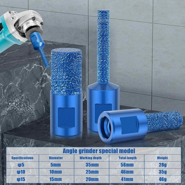 RapideCut™ – طقم 3 رؤوس (6 مم، 10 مم، 15 مم)
