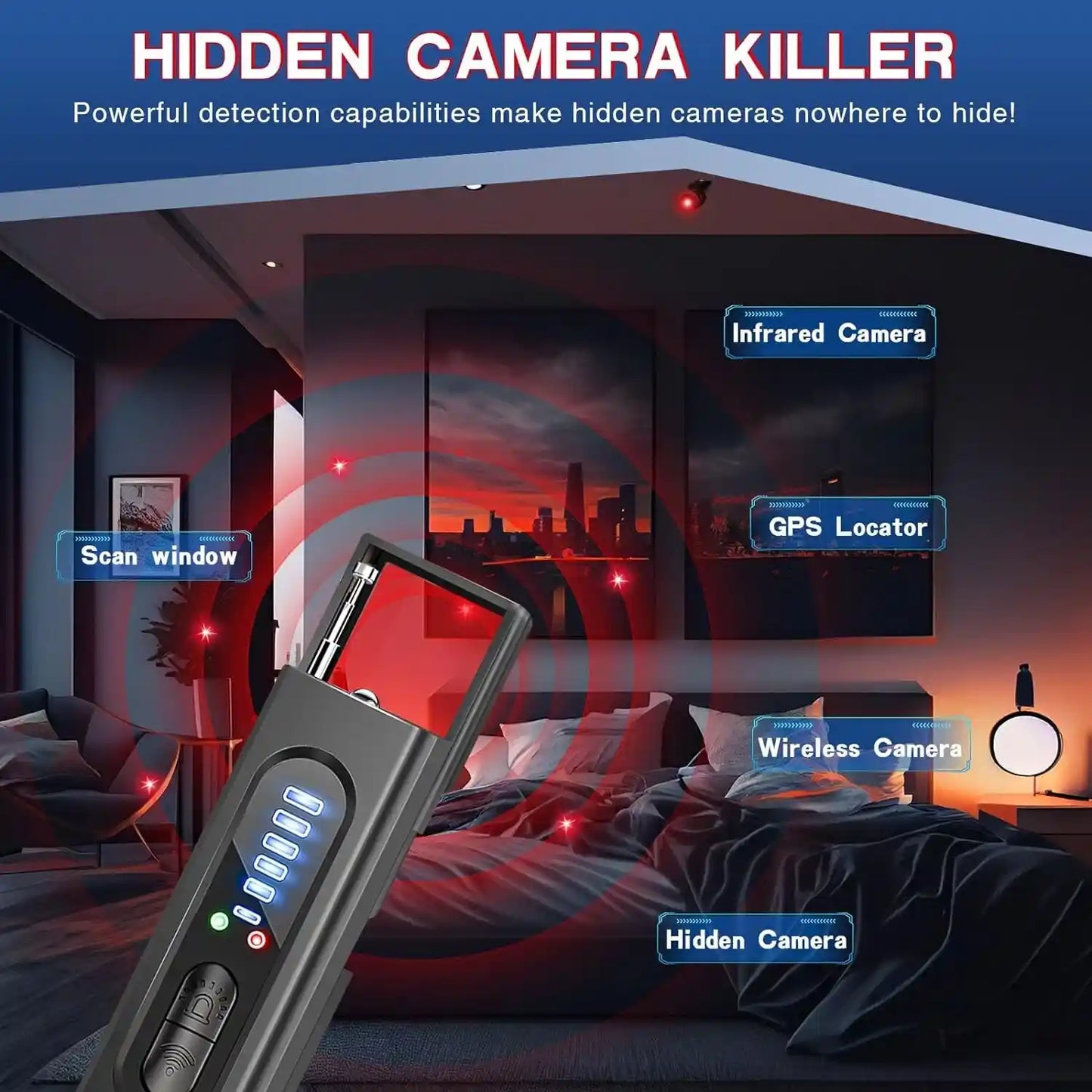 CamCatch™ Hidden Camera Detector X13 🇱🇧